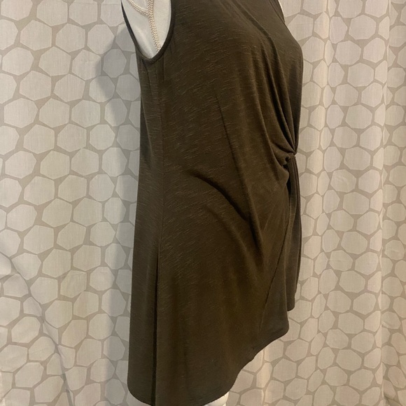 ⏰ Apt 9 - sleeveless business casual synched top - M - Picture 6 of 7